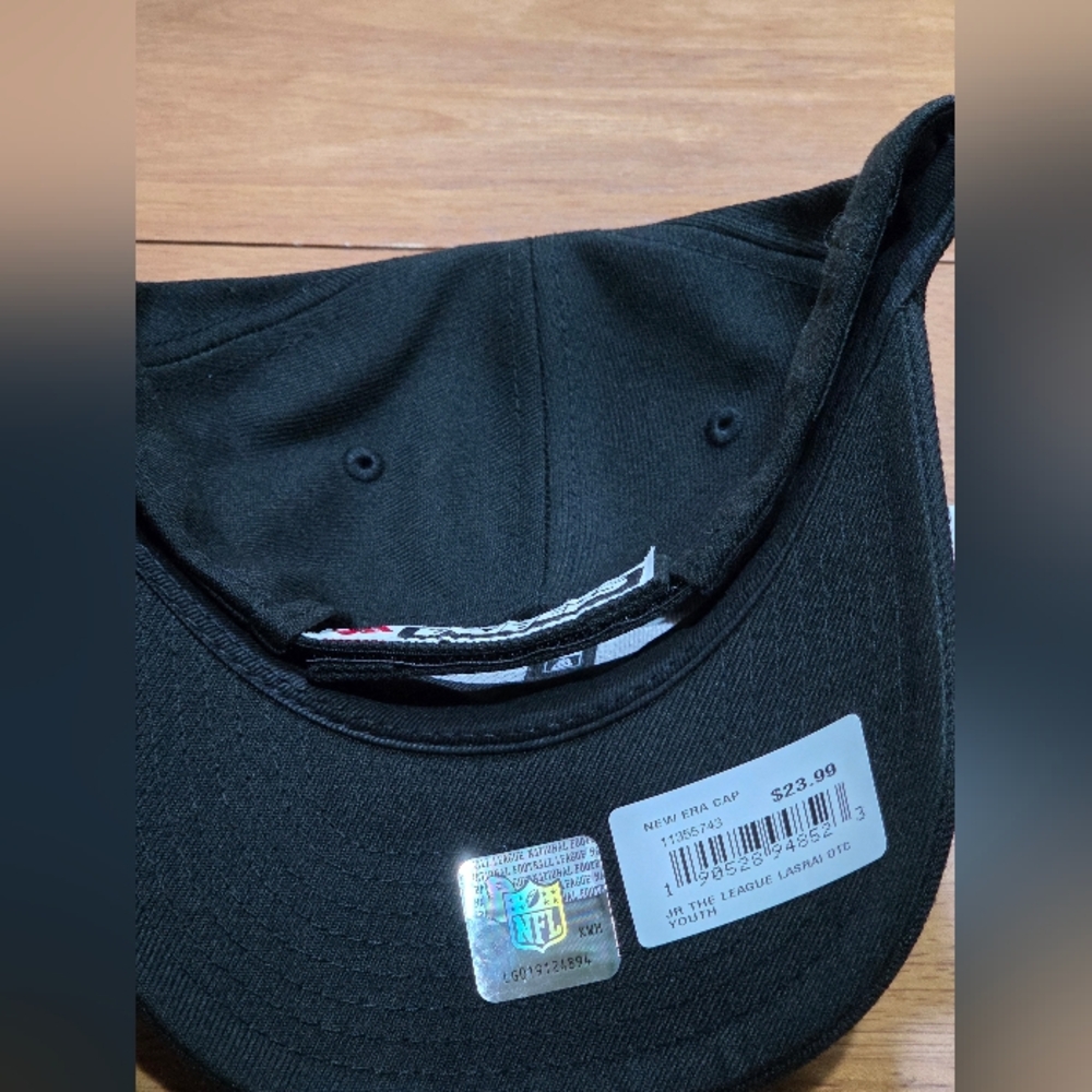 New Era Las Vegas Raiders 9FORTY Youth Adjustable Team cap in‎ black - Picture 5 of 8